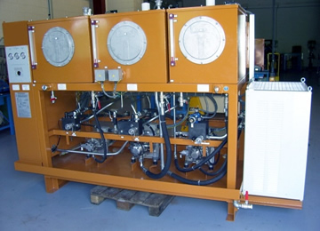 Centrale Oleodinamica ST 09-02 per macchine rettificatrici - cilindri di laminazione